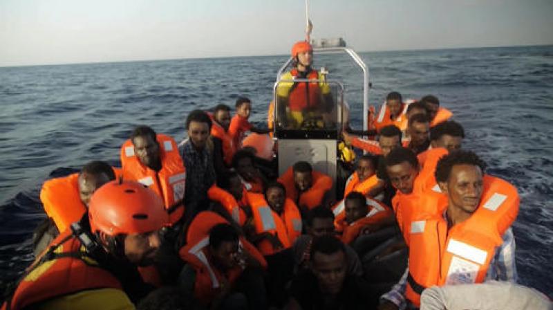 Survivors said that there had been some 130 people on board originally. (Photo: AP) Survivors said that there had been some 130 people on board originally. (Photo: AP)