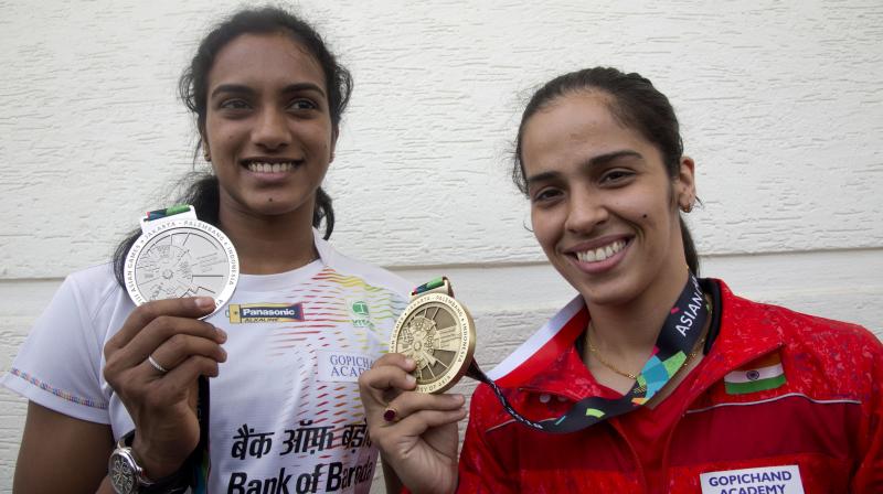 Saina, who will turn 29 in March, is currently the oldest player in the top ten and Vimal said it is important for the Indian to train smart to stay at the top of her game. (Photo: AP) Saina, who will turn 29 in March, is currently the oldest player in the top ten and Vimal said it is important for the Indian to train smart to stay at the top of her game. (Photo: AP)