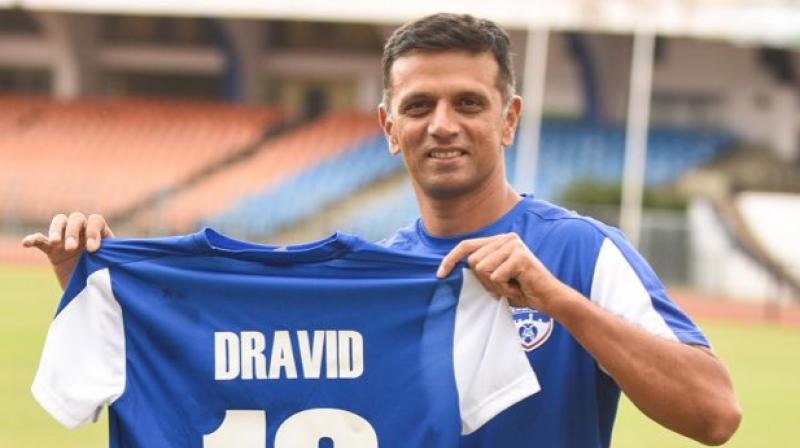 "It's great to be an ambassador for Bengaluru FC, a team who I have been tracking across the last four seasons. Also, the connect is instant given I am a Bangalore boy," said Dravid. (Photo: Twitter) "It's great to be an ambassador for Bengaluru FC, a team who I have been tracking across the last four seasons. Also, the connect is instant given I am a Bangalore boy," said Dravid. (Photo: Twitter)