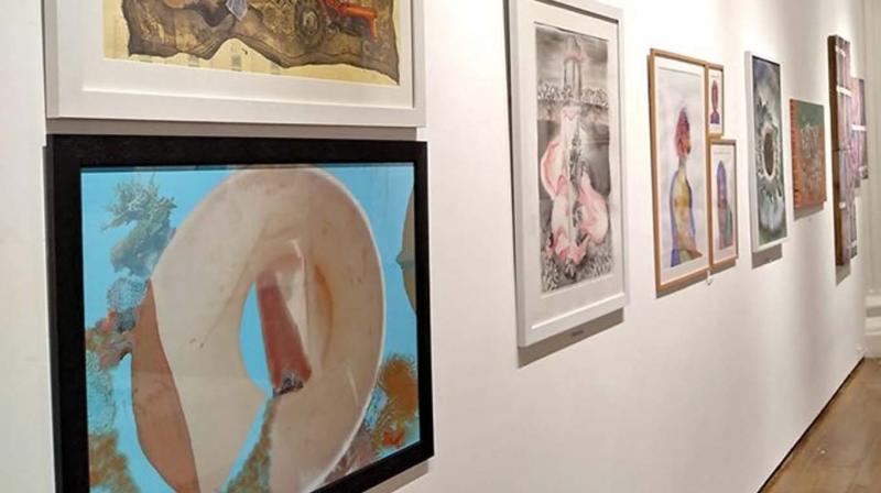 The fourth edition of the event also features the works of renowned artists like Gulam Mohammed Sheikh, Bose Krishnamachari, Bindhi Rajagopal, N.N. Rimson, Shibu Natesan, Tom Vattakuzhy, Bhagyanath, Pradeep Puthoor, Sangeeth Sivan, Sreekanth Netoo, Raghunath R. Hochimin, Ponniam Chandran and O. Sunder. Since there is no theme, all types of styles and thought processes are on display. The fourth edition of the event also features the works of renowned artists like Gulam Mohammed Sheikh, Bose Krishnamachari, Bindhi Rajagopal, N.N. Rimson, Shibu Natesan, Tom Vattakuzhy, Bhagyanath, Pradeep Puthoor, Sangeeth Sivan, Sreekanth Netoo, Raghunath R. Hochimin, Ponniam Chandran and O. Sunder. Since there is no theme, all types of styles and thought processes are on display.