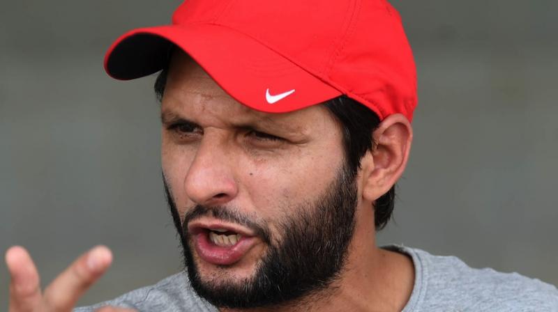 Shahid Afridi said he was bitterly sad and disappointed at finding out the involvement of Sharjeel Khan and Khalid Latif in the Pakistan Super League fixing scandal. (Photo: AFP) Shahid Afridi said he was bitterly sad and disappointed at finding out the involvement of Sharjeel Khan and Khalid Latif in the Pakistan Super League fixing scandal. (Photo: AFP)