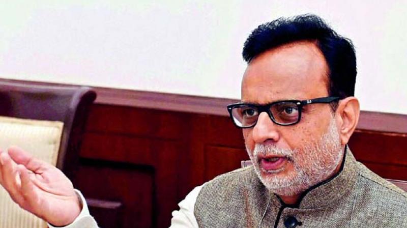 Revenue Secretary Hasmukh Adhia+ Revenue Secretary Hasmukh Adhia+