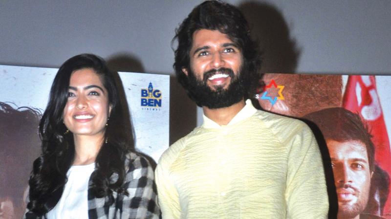 Rashmika, Deverakonda Vacay pics at Hi Nanna Event Triggers Outrage