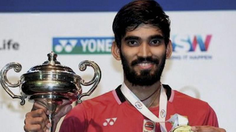 Kidambi Srikanth is the lone Indian shuttler to figure in the top-10 of men's singles ranking after climbing up three places.(Photo: AP) Kidambi Srikanth is the lone Indian shuttler to figure in the top-10 of men's singles ranking after climbing up three places.(Photo: AP)