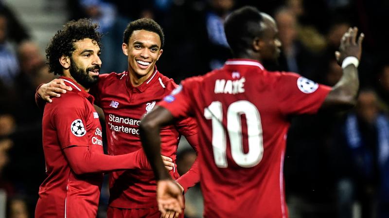 Liverpool are now undefeated in their last 17 games in all competitions as they seek a Premier League-Champions League double.(Photo: AFP) Liverpool are now undefeated in their last 17 games in all competitions as they seek a Premier League-Champions League double.(Photo: AFP)