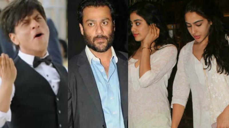 Shah Rukh Khan in 'Zero,' Abhishek Kapoor's heroine Sara Ali Khan with Janhvi Kapoor. Shah Rukh Khan in 'Zero,' Abhishek Kapoor's heroine Sara Ali Khan with Janhvi Kapoor.