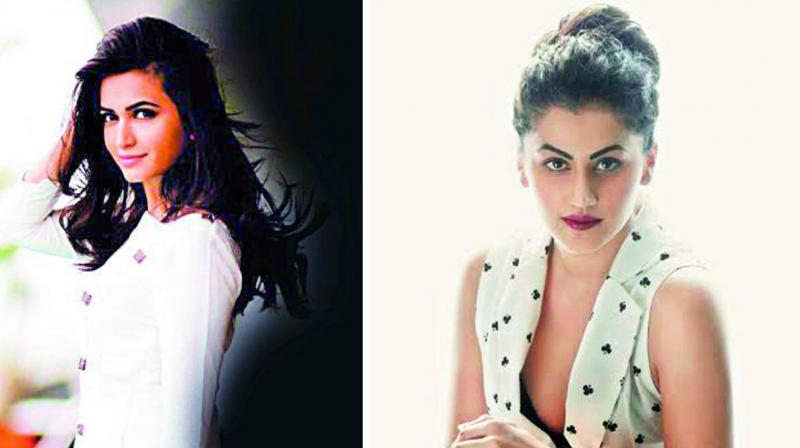 Kriti Kharbanda and Taapsee Pannu Kriti Kharbanda and Taapsee Pannu