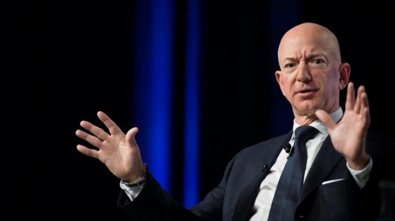 Jeff Bezos, founder and CEO of Amazon.com. (Photo: AFP)