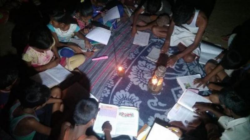 ‘Since the time I was born I have not seen electricity in this village. Leaders come here at the time of elections. They are not willing to do anything for the development here,’ said a 70-year-old local. (Photo:ANI) ‘Since the time I was born I have not seen electricity in this village. Leaders come here at the time of elections. They are not willing to do anything for the development here,’ said a 70-year-old local. (Photo:ANI)