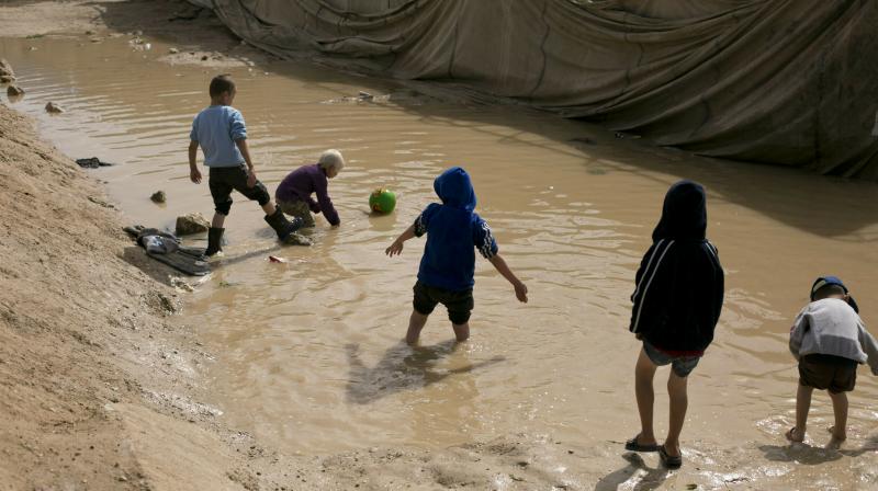 According to Belgian media reports, 50-60 Belgian children under 18 are in the camps of Al-Hol, Roj and Ain Issa in Syria. (Photo: AP) According to Belgian media reports, 50-60 Belgian children under 18 are in the camps of Al-Hol, Roj and Ain Issa in Syria. (Photo: AP)