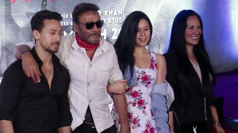Tiger Shroff, Jackie, Krishna and Ayesha Shroff. Tiger Shroff, Jackie, Krishna and Ayesha Shroff.