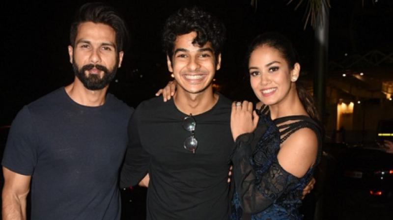 On being quizzed if he looks at Shahid as competition, Ishaan smiles and says, “Shahid is a paternal figure to me. He’s almost like a teacher. On being quizzed if he looks at Shahid as competition, Ishaan smiles and says, “Shahid is a paternal figure to me. He’s almost like a teacher.