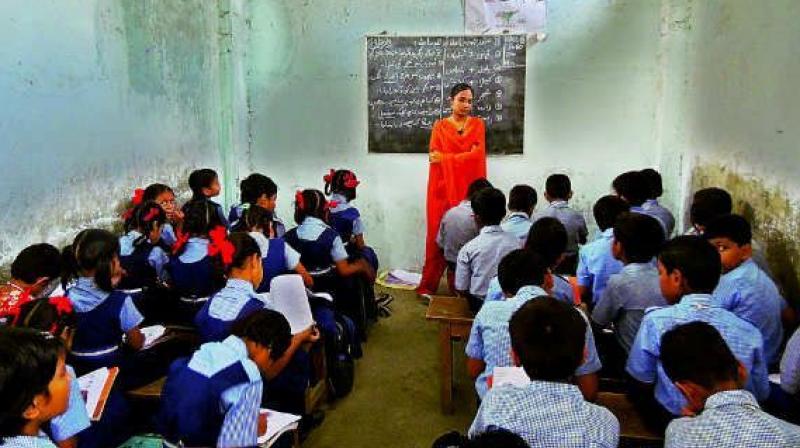 The petition says Saipuri Main Road is a colony road which is not designed to take the load of large commercial establishments like schools. (Representational Image) The petition says Saipuri Main Road is a colony road which is not designed to take the load of large commercial establishments like schools. (Representational Image)