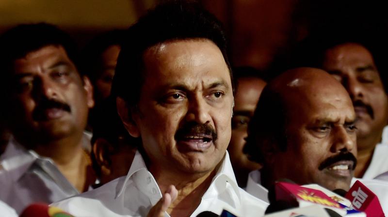 DMK Working President MK Stalin. (Photo: PTI) DMK Working President MK Stalin. (Photo: PTI)