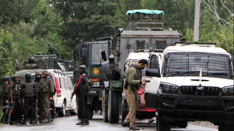 'Driver of the vehicle is injured and has put under specialist care. Condition of other soldiers who were brought to a hospital with minor bruises and concussion/contusion is stable,' the Army said in a statement earlier. (Photo: ANI) 'Driver of the vehicle is injured and has put under specialist care. Condition of other soldiers who were brought to a hospital with minor bruises and concussion/contusion is stable,' the Army said in a statement earlier. (Photo: ANI)