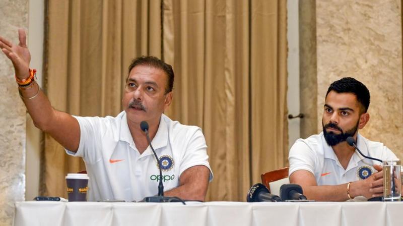 Ravi Shastri and Virat Kohli (Photo: AFP) Ravi Shastri and Virat Kohli (Photo: AFP)