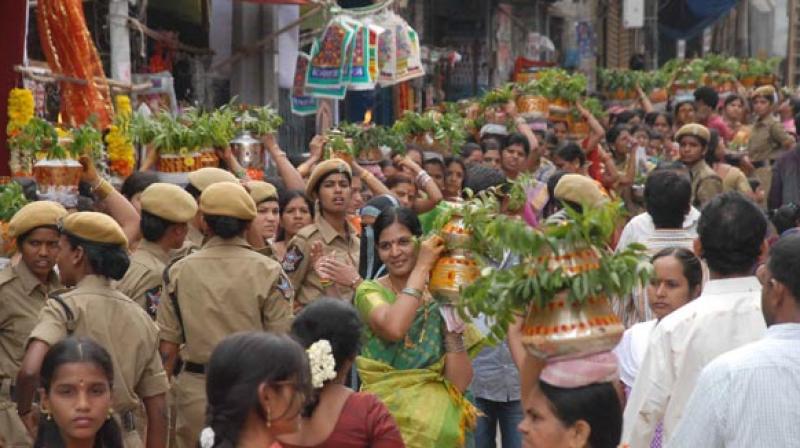 The North Zone police has urged all department officials to make elaborate arrangements for the festival at the earliest and erect barricades to regulate the huge rush of devotees. (Representational image) The North Zone police has urged all department officials to make elaborate arrangements for the festival at the earliest and erect barricades to regulate the huge rush of devotees. (Representational image)