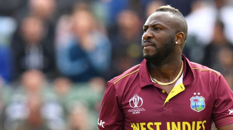 Russell was named in the original 14-member squad for the first and second T20I match. However, the all-rounder experienced some discomfort while at the GT20 tournament in Canada. (Photo: AFP) Russell was named in the original 14-member squad for the first and second T20I match. However, the all-rounder experienced some discomfort while at the GT20 tournament in Canada. (Photo: AFP)