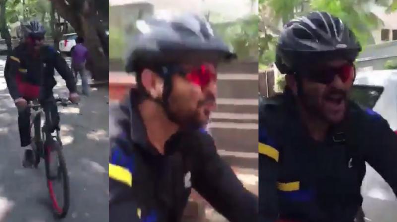 Screengrabs from the video. Screengrabs from the video.