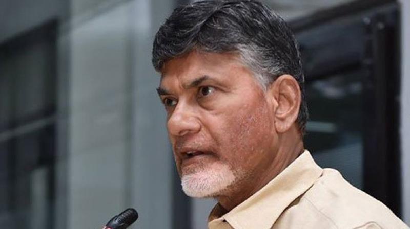 Expressing concerns over the security breach, TDP workers held a protest at Naidu's residence. (Photo: ANI | File) Expressing concerns over the security breach, TDP workers held a protest at Naidu's residence. (Photo: ANI | File)