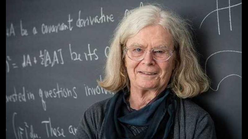 American Karen Uhlenbeck won the Abel Prize in mathematics for her work on partial differential equations. (Photo: AFP) American Karen Uhlenbeck won the Abel Prize in mathematics for her work on partial differential equations. (Photo: AFP)