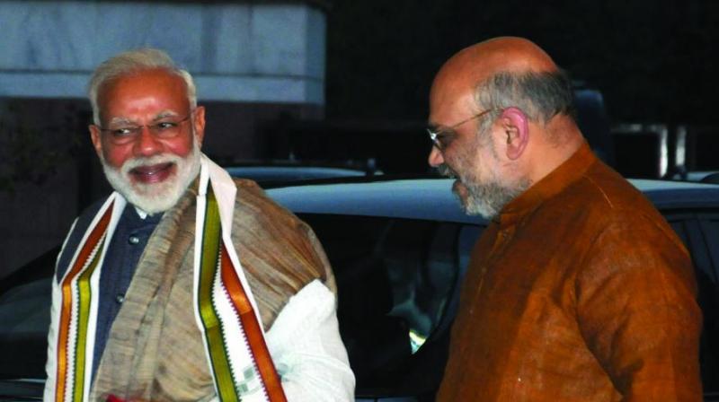 Modi and his colleagues in the government have been cleverly avoiding referring to the jobs issue. (Photo: G.N. Jha) Modi and his colleagues in the government have been cleverly avoiding referring to the jobs issue. (Photo: G.N. Jha)