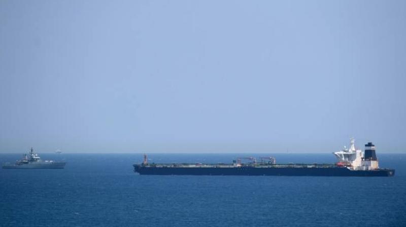 Three Iranian ships attempted to 'impede the passage' of a British oil tanker in Gulf waters, forcing a UK frigate to intervene, the British government said Thursday. (Photo: AFP) Three Iranian ships attempted to 'impede the passage' of a British oil tanker in Gulf waters, forcing a UK frigate to intervene, the British government said Thursday. (Photo: AFP)