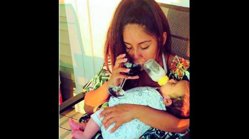 “You’re not a mom. I allow myself to have a few glasses once a week to stay sane with 3 kids. “You’re not a mom. I allow myself to have a few glasses once a week to stay sane with 3 kids.