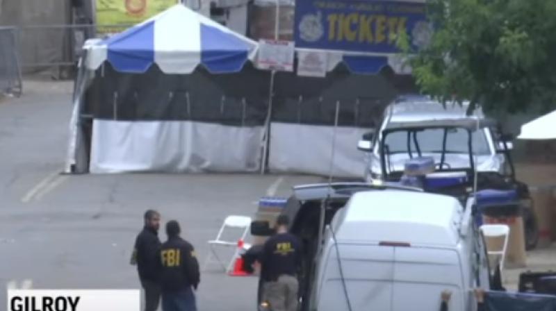 Police said Legan managed to get into the annual outdoor festival -- which attracts nearly 100,000 and is billed as the "world's greatest summer food festival" -- by cutting through a fence to avoid security measures, including metal detectors, that were in place. (Photo: AP/ video screengrab) Police said Legan managed to get into the annual outdoor festival -- which attracts nearly 100,000 and is billed as the "world's greatest summer food festival" -- by cutting through a fence to avoid security measures, including metal detectors, that were in place. (Photo: AP/ video screengrab)