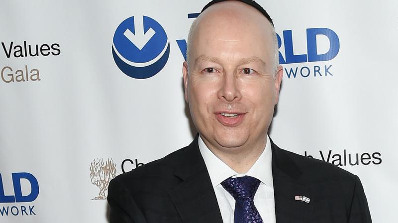 US President Donald Trump's special envoy Jason Greenblatt. (Photo: AP) US President Donald Trump's special envoy Jason Greenblatt. (Photo: AP)