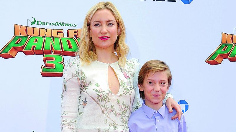 Kate Hudson with son Ryder Kate Hudson with son Ryder