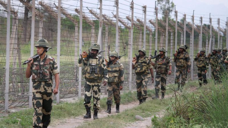 One Army jawan killed in cross border firing by Pakistani army along the Line of Control (LoC) in Rajouri sector in Jammu and Kashmir. (Photo: File | PTI) One Army jawan killed in cross border firing by Pakistani army along the Line of Control (LoC) in Rajouri sector in Jammu and Kashmir. (Photo: File | PTI)