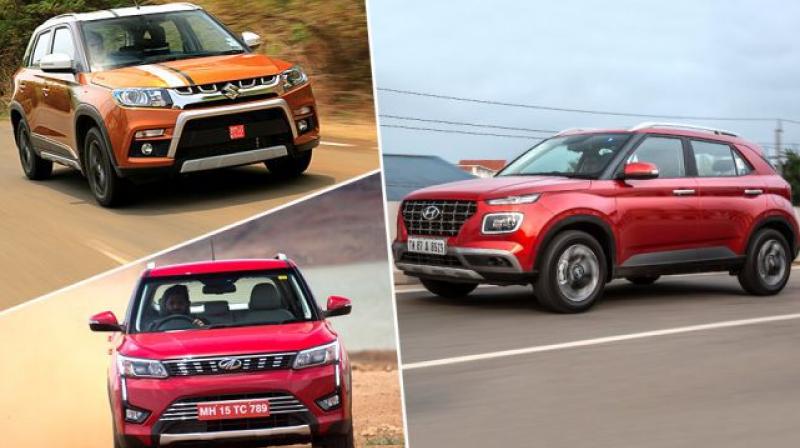 Vitara Brezza saw month-on-month decline in its sales of more than 40 per cent. Vitara Brezza saw month-on-month decline in its sales of more than 40 per cent.