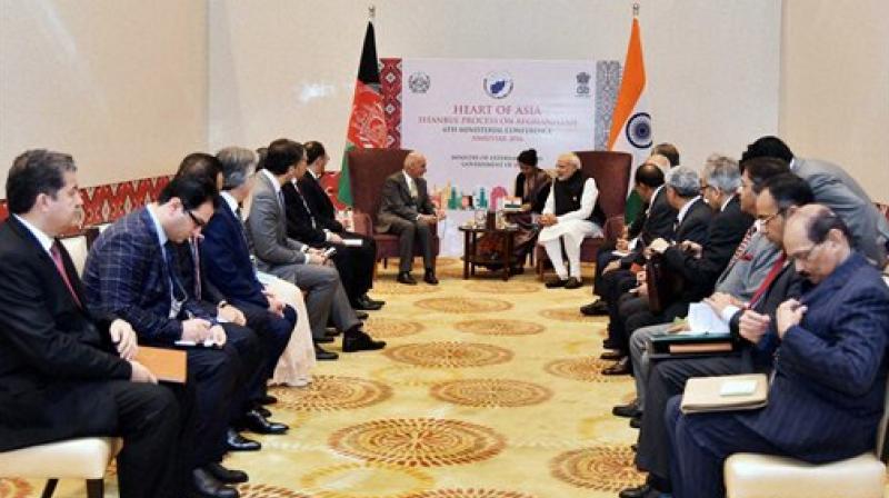Dignitaries from across 40 countries attend the Heart of Asia summit (Photo: PTI) Dignitaries from across 40 countries attend the Heart of Asia summit (Photo: PTI)