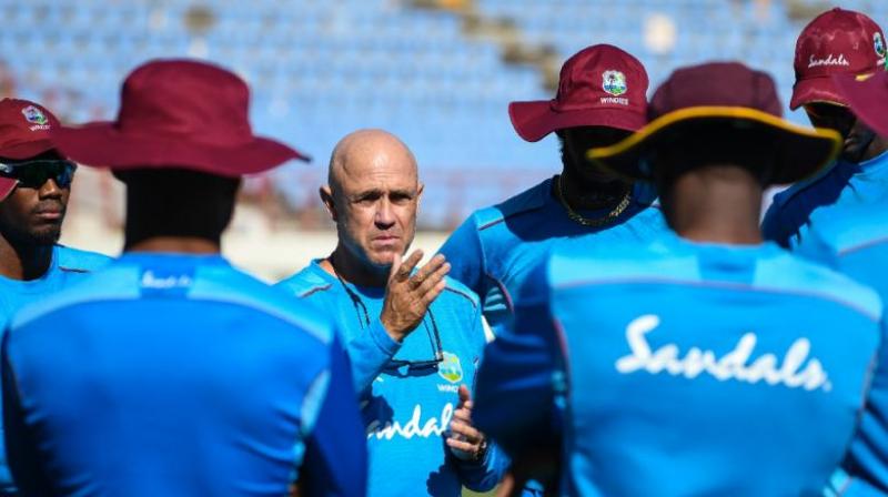 Richard Pybus leaves the Windies team just weeks ahead of the Cricket World Cup. (Photo: AFP) Richard Pybus leaves the Windies team just weeks ahead of the Cricket World Cup. (Photo: AFP)