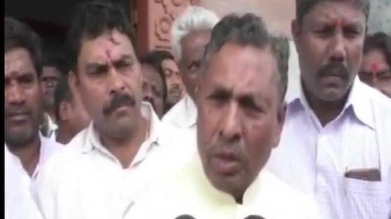 Congress leader KH Muniyappa has blamed Janata Dal (Secular) (JDS) for the Congress-JD(S) coalition's rout in the Lok Sabha elections, asserting that stitching an alliance with HD Deve Gowda's party cost dearer, amidst deep fissures in the ruling front in Karnataka. (Photo: ANI) Congress leader KH Muniyappa has blamed Janata Dal (Secular) (JDS) for the Congress-JD(S) coalition's rout in the Lok Sabha elections, asserting that stitching an alliance with HD Deve Gowda's party cost dearer, amidst deep fissures in the ruling front in Karnataka. (Photo: ANI)