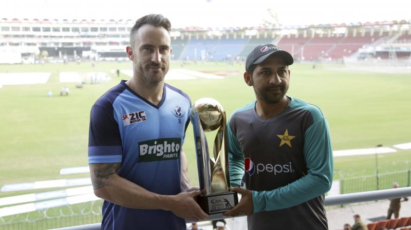 The first two T20Is between World XI side and Pakistan will be played on September 12 and 13, and the final game will be played on September 15 at the Gaddafi Stadium in Lahore.(Photo: AP) The first two T20Is between World XI side and Pakistan will be played on September 12 and 13, and the final game will be played on September 15 at the Gaddafi Stadium in Lahore.(Photo: AP)
