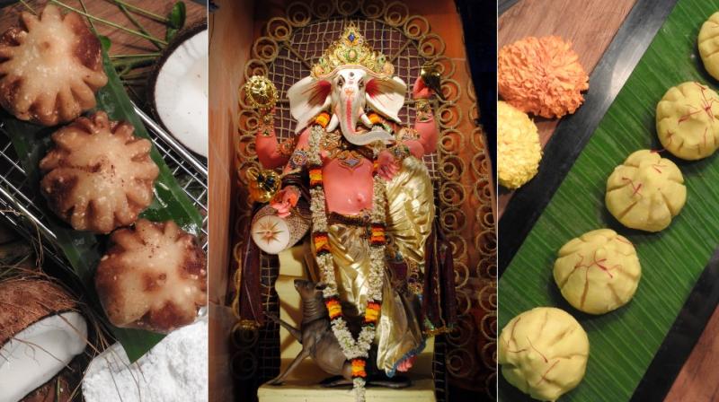 As per the rituals, 21 modaks are offered to the benevolent God and eventually served to devotees. As per the rituals, 21 modaks are offered to the benevolent God and eventually served to devotees.