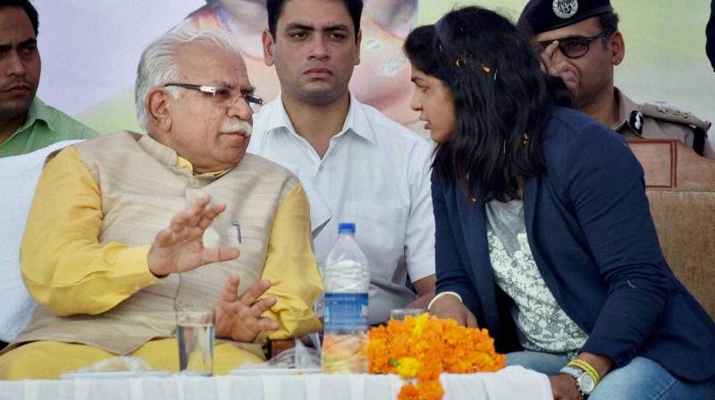 Manohar Lal Khattar government makes a bizzare move to improve infrastructure of sports in Haryana. (Photo: PTI) Manohar Lal Khattar government makes a bizzare move to improve infrastructure of sports in Haryana. (Photo: PTI)
