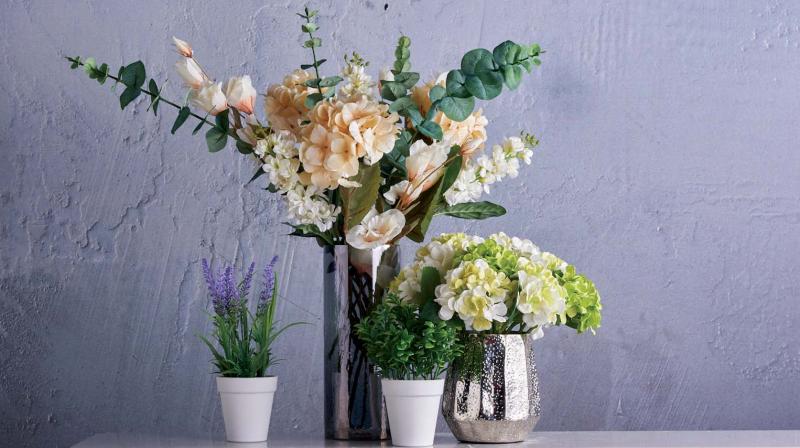 Vases, artwork and a pop of colour can create the right vibrancy in a home’s interiors Vases, artwork and a pop of colour can create the right vibrancy in a home’s interiors