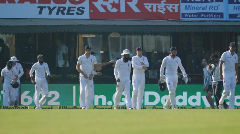 England's players are looking to unwind with some welcome down time in Dubai before making the short trip from the Gulf resort city to Mumbai for the fourth Test, which begins on December 8. (Photo: BCCI) England's players are looking to unwind with some welcome down time in Dubai before making the short trip from the Gulf resort city to Mumbai for the fourth Test, which begins on December 8. (Photo: BCCI)