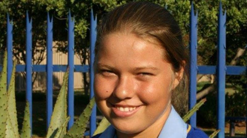 Shania-Lee Swart scored 160 runs from the total of 169 with nine extras . (Photo: Facebook) Shania-Lee Swart scored 160 runs from the total of 169 with nine extras . (Photo: Facebook)