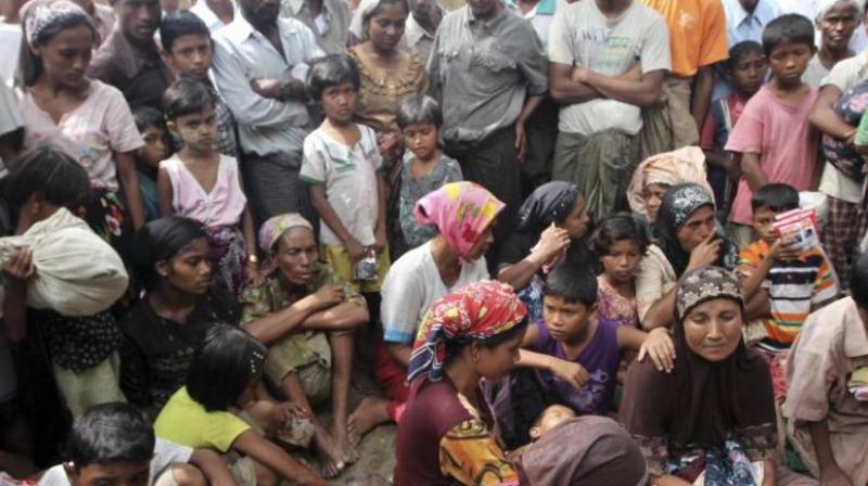 Bangladesh says it has prevented hundreds more from crossing into the country, despite pleas from the United Nations to open its border after up to 30,000 Rohingya were displaced by violence in Myanmar’s Rakhine state. (Photo: AFP) Bangladesh says it has prevented hundreds more from crossing into the country, despite pleas from the United Nations to open its border after up to 30,000 Rohingya were displaced by violence in Myanmar’s Rakhine state. (Photo: AFP)