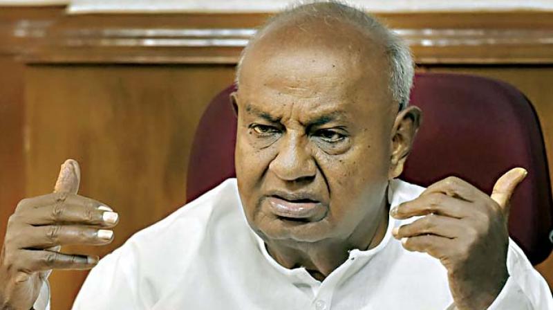 JD(S) supremo H.D. Deve Gowda JD(S) supremo H.D. Deve Gowda