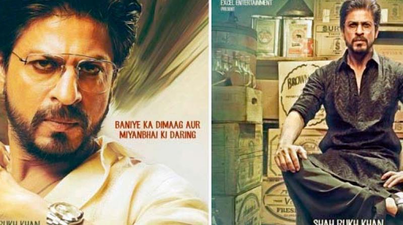 Raees movie poster Raees movie poster