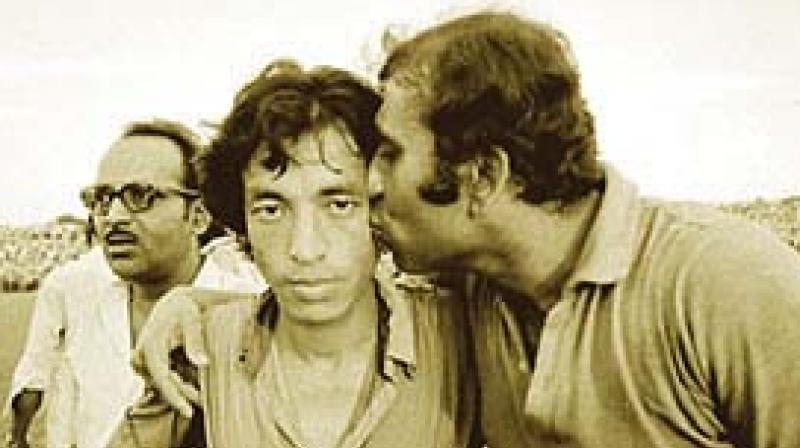 Shyam Thapa (left) with P.K. Banerjee. Shyam Thapa (left) with P.K. Banerjee.