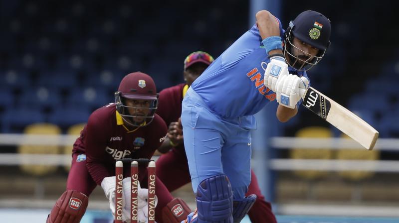 Yuvraj Singh plays a shot against West Indies during the first ODI cricket match at Queen's Park Oval in Port of Spain. (Photo:AP) Yuvraj Singh plays a shot against West Indies during the first ODI cricket match at Queen's Park Oval in Port of Spain. (Photo:AP)