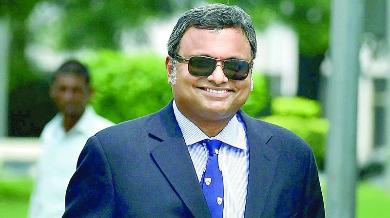 Supreme Court asked Karti Chidambaram to deposit a security deposit of Rs 10 Crore. (Photo: File) Supreme Court asked Karti Chidambaram to deposit a security deposit of Rs 10 Crore. (Photo: File)