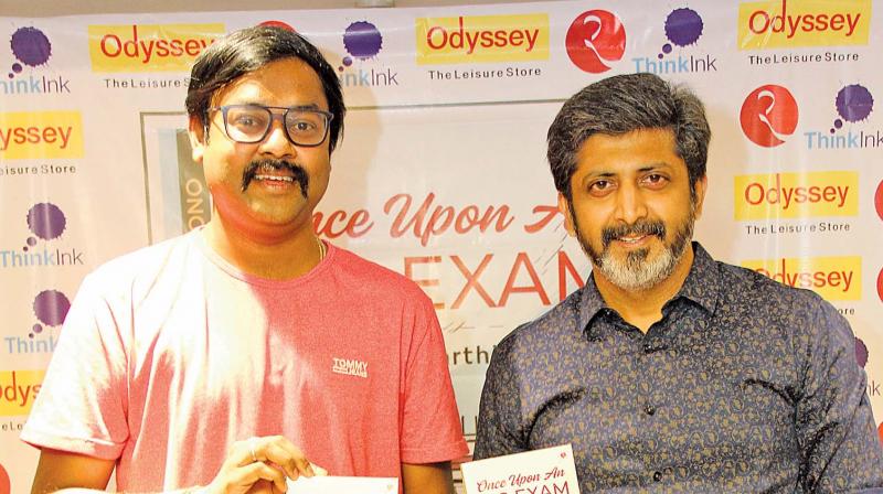 Dr. K. Vijay Karthikeyan & Jayam Raja at the launch event Dr. K. Vijay Karthikeyan & Jayam Raja at the launch event