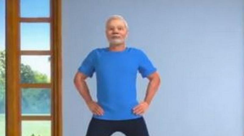 Last year also, the Prime Minister had shared several 3D videos explaining Pawanmuktasana, Setu Bandhasana, Shalabhasana, Ardha Chakrasana, Vajrasana, Vrikshasana, Bhujangasana among others. (Photo: ANI) Last year also, the Prime Minister had shared several 3D videos explaining Pawanmuktasana, Setu Bandhasana, Shalabhasana, Ardha Chakrasana, Vajrasana, Vrikshasana, Bhujangasana among others. (Photo: ANI)